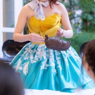 ウェディングドレス(イエロー/黄色系)の通販 300点以上(レディース