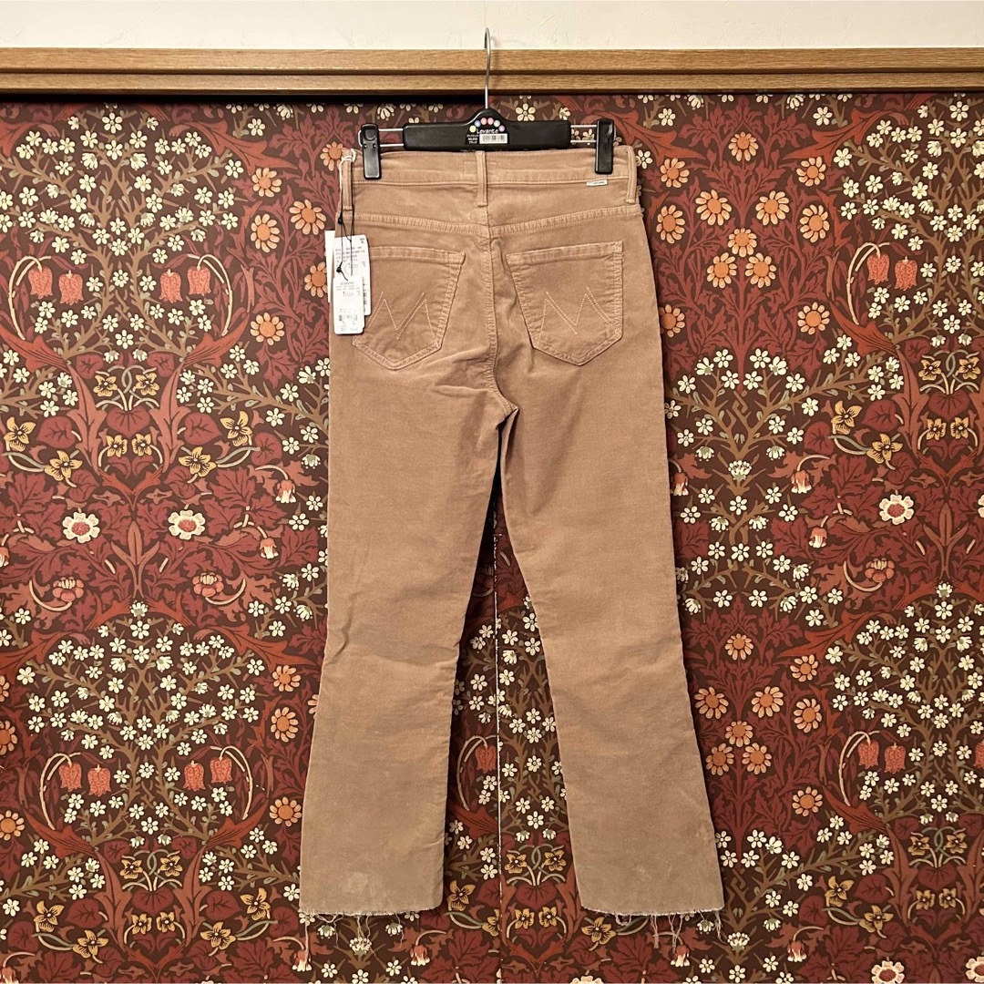 25カラー【MOTHER/マザー】 CORDUROY INSIDER CROP 25