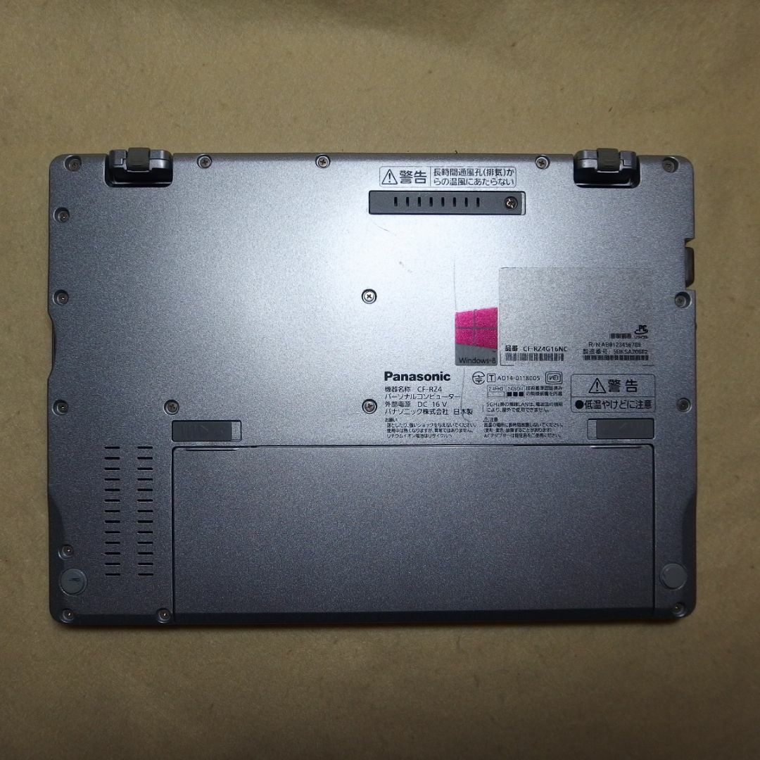 Panasonic(パナソニック)のレッツノート RZ4◆SSD 128G/4G/タッチパネル/軽量/タブレットPC スマホ/家電/カメラのPC/タブレット(ノートPC)の商品写真