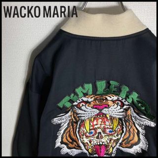 ワコマリア(WACKO MARIA)の【美品】ワコマリア　Tim Lehi　コラボ　刺繍　タイガー　ブルゾン　入手困難(ブルゾン)