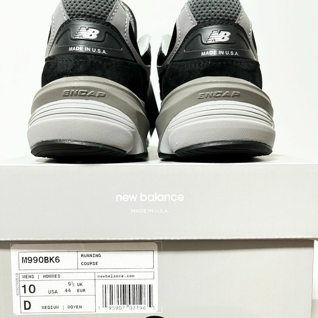 NEW BALANCE M990BK6 990 V6 BLACK 280