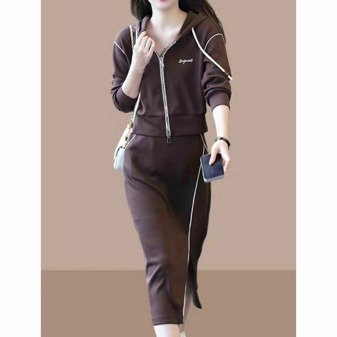春夏コーデ❤️セットアップ上下 レディース スウェット ジャージ スカート 春夏コーデ❤️セットアップ上下 レディース スウェット ジャージ スカート