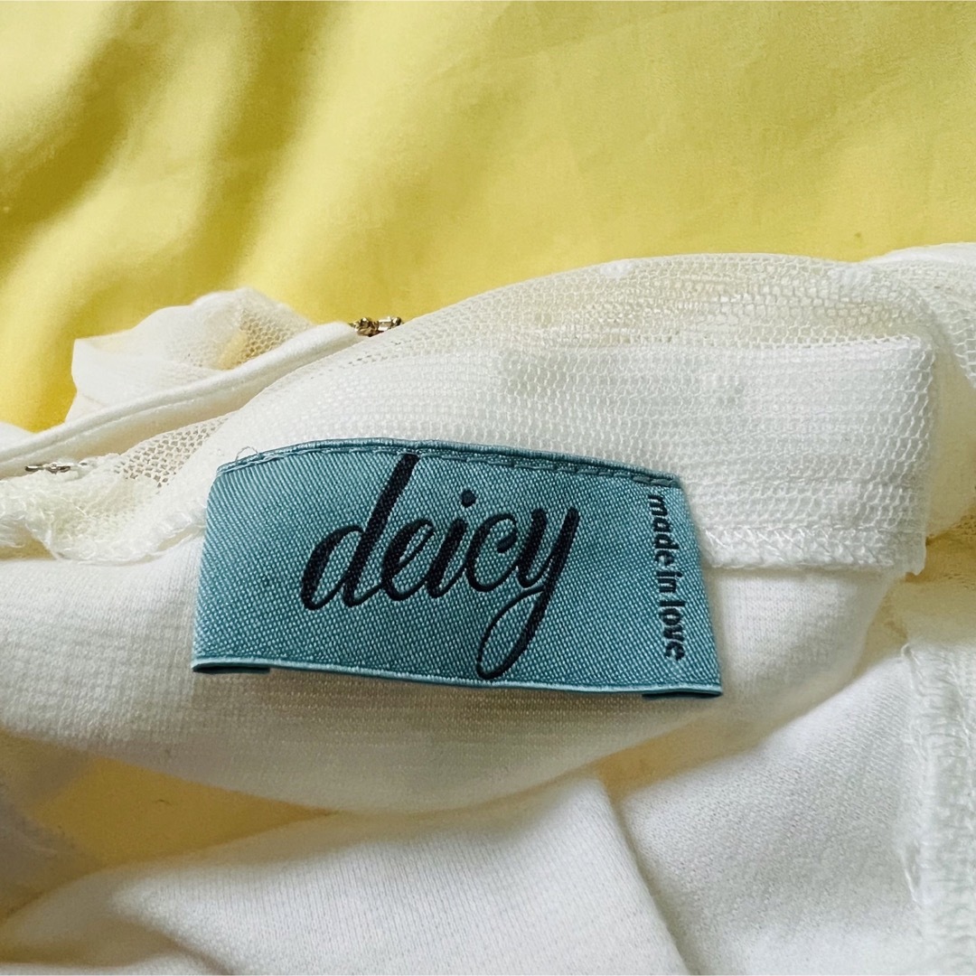 deicy(デイシー)のdeicy デイシー size free・トップス シースルー レディースのトップス(Tシャツ(長袖/七分))の商品写真