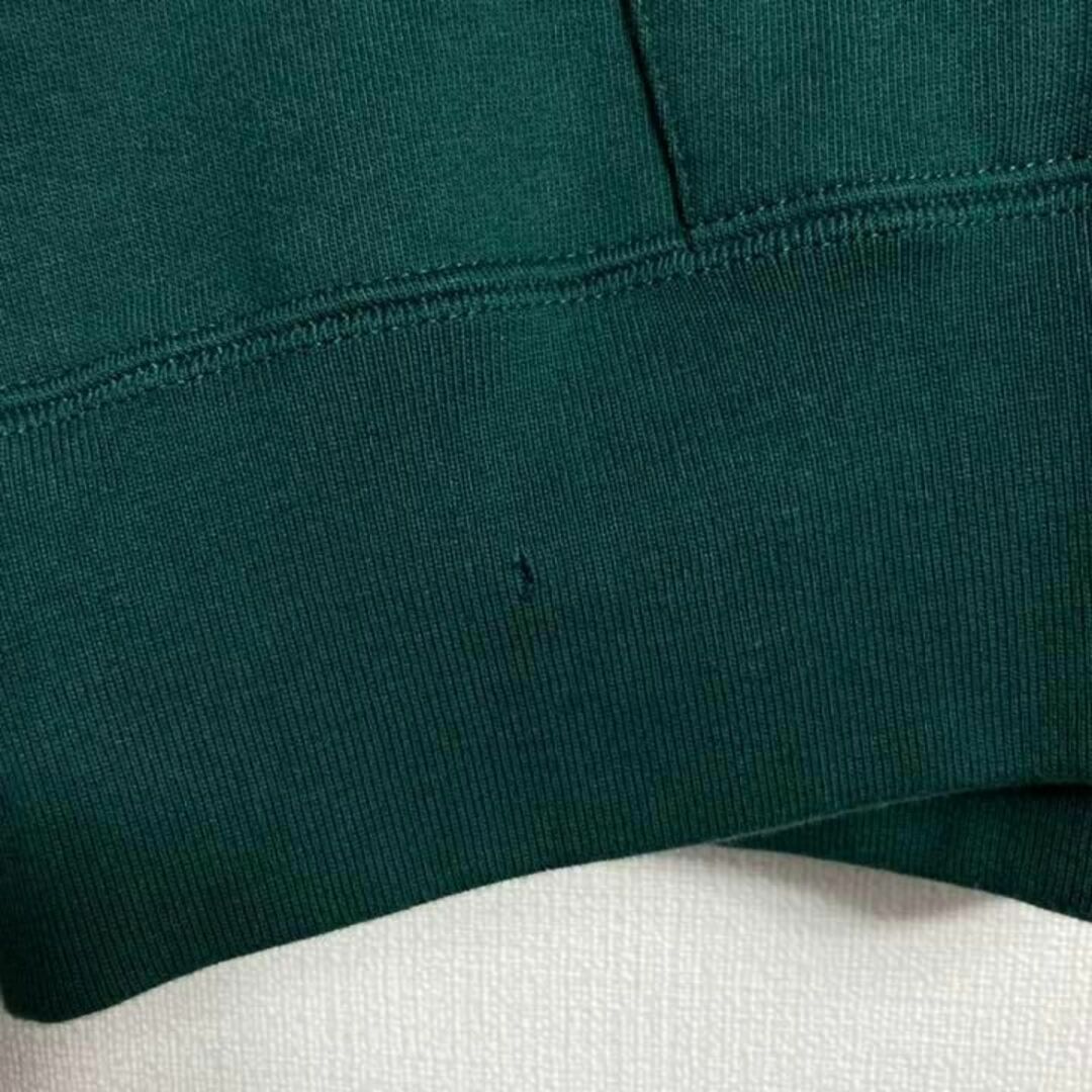 【希少デザイン】シュプリーム　フード刺繍　刺繍ロゴ　パーカー　深緑　人気カラー