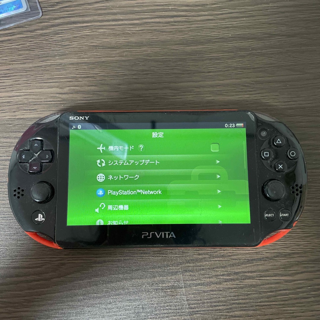 SONY(ソニー)のpsvita エンタメ/ホビーのゲームソフト/ゲーム機本体(携帯用ゲームソフト)の商品写真