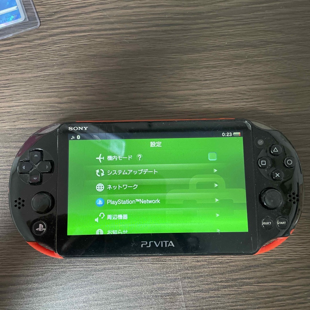 SONY(ソニー)のpsvita エンタメ/ホビーのゲームソフト/ゲーム機本体(携帯用ゲームソフト)の商品写真