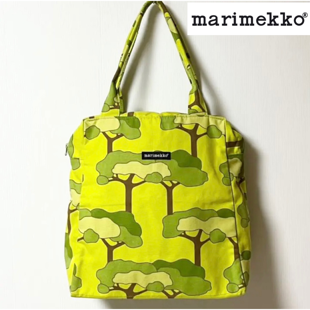 woon_shop【美品レア】marimekko この木なんの木気になる木柄トートバッグ