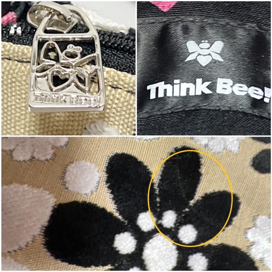 Think Bee!(シンクビー)のThink Bee！シンクビー✨ショルダーバッグ マーガレット 白黒ベージュ レディースのバッグ(ショルダーバッグ)の商品写真