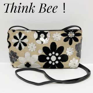 シンクビー(Think Bee!)のThink Bee！シンクビー✨ショルダーバッグ マーガレット 白黒ベージュ(ショルダーバッグ)