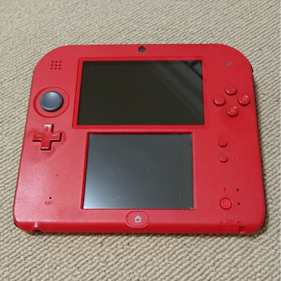 ニンテンドー2DS - ニンテンドー2DS本体（レッド） ニンテンドー3DSの