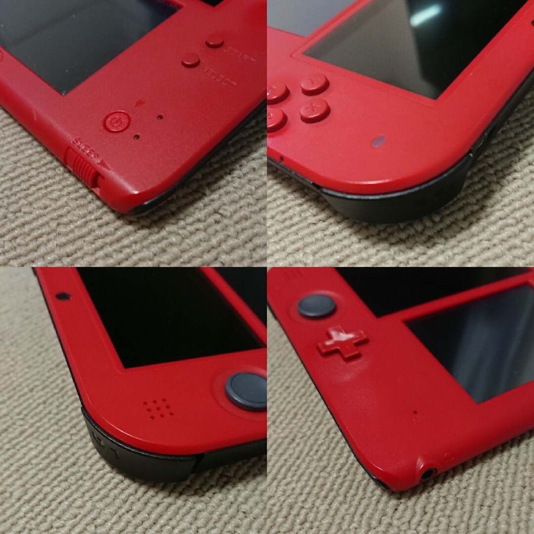 ニンテンドー2DS(ニンテンドー2DS)のニンテンドー2DS本体（レッド） ニンテンドー3DS エンタメ/ホビーのゲームソフト/ゲーム機本体(携帯用ゲーム機本体)の商品写真