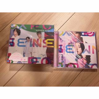 ニュース(NEWS)のNEWS EXPO 初回B(DVD)＋通常盤初回プレス(ポップス/ロック(邦楽))