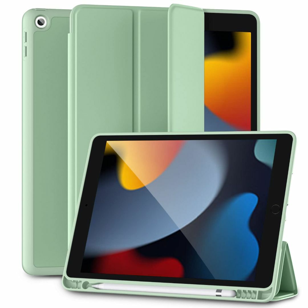 Maledan iPad 第7世代 ケース ペンシル収納 ipad 10.2 ケ