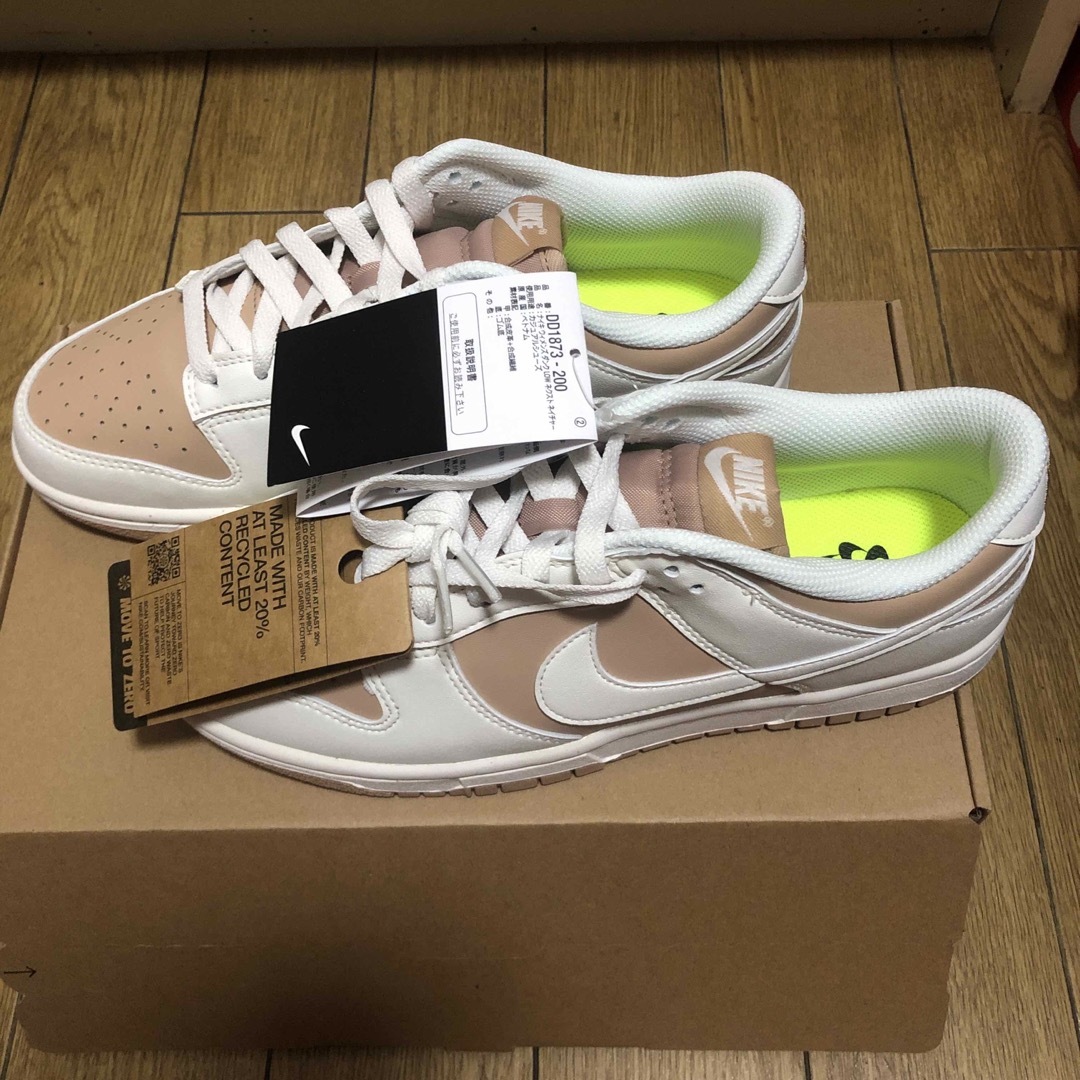 新品 NIKE WMNS DUNK LOW NEXT NATURE US13.5