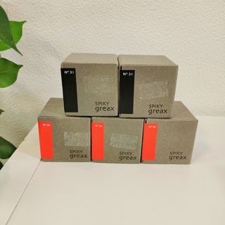 イリヤコスメティックス(IRIYA COSMETICS)の※５個セット【新品・未開封】イリヤ スパイキーグリークス 31 33(ヘアワックス/ヘアクリーム)