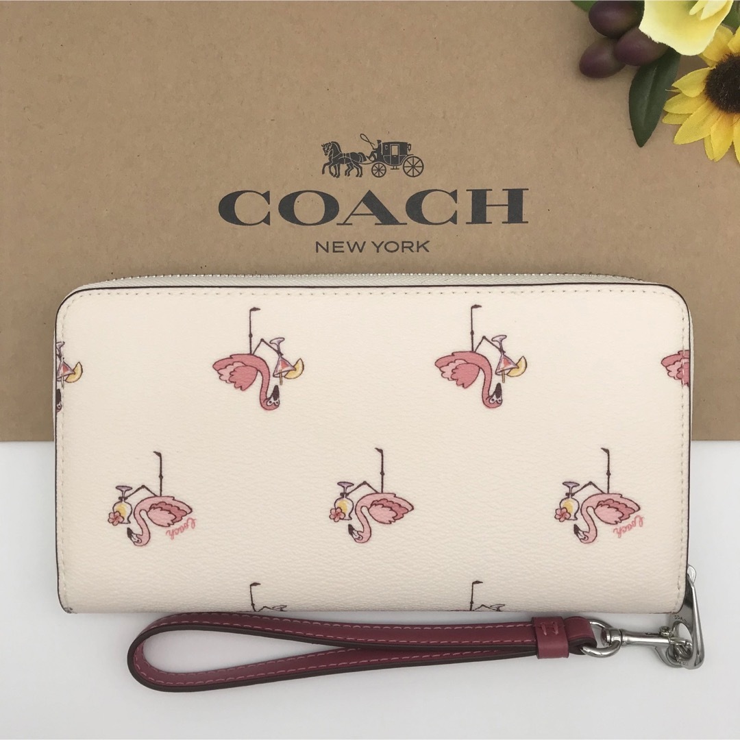 COACH - COACH ☆大人気☆ ロングジップ アラウンド ウォレット