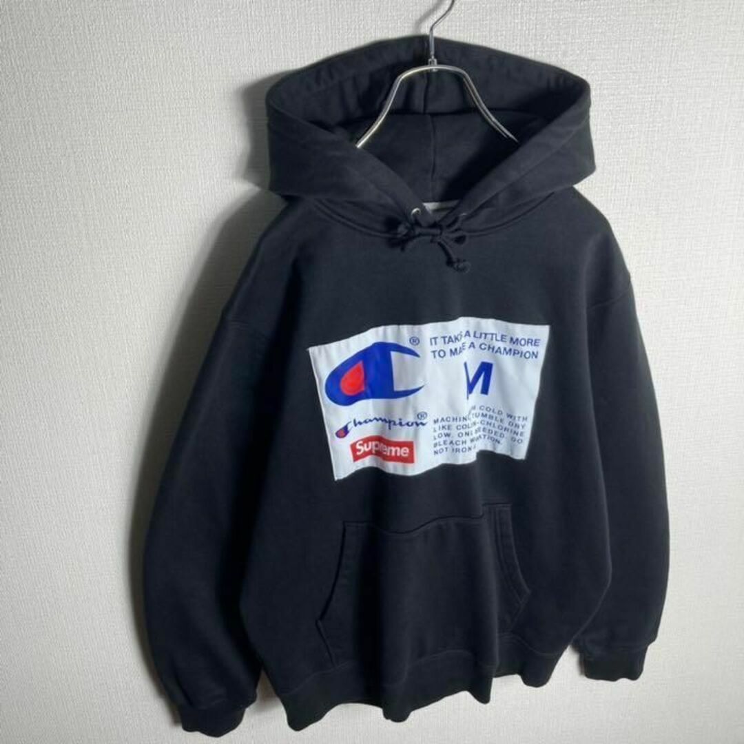 【即完モデル】SUPREME × champion パーカー 入手困難