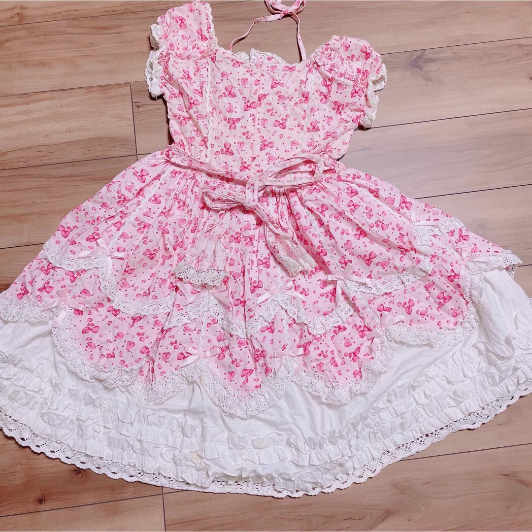Angelic Pretty - いちごロリータの通販 by ひめ|アンジェリック