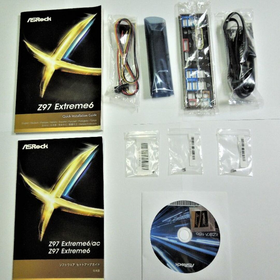 i7-4790k+Z97 Extreme6+DDR3-1600 8GBx2 +他 スマホ/家電/カメラのPC/タブレット(PCパーツ)の商品写真