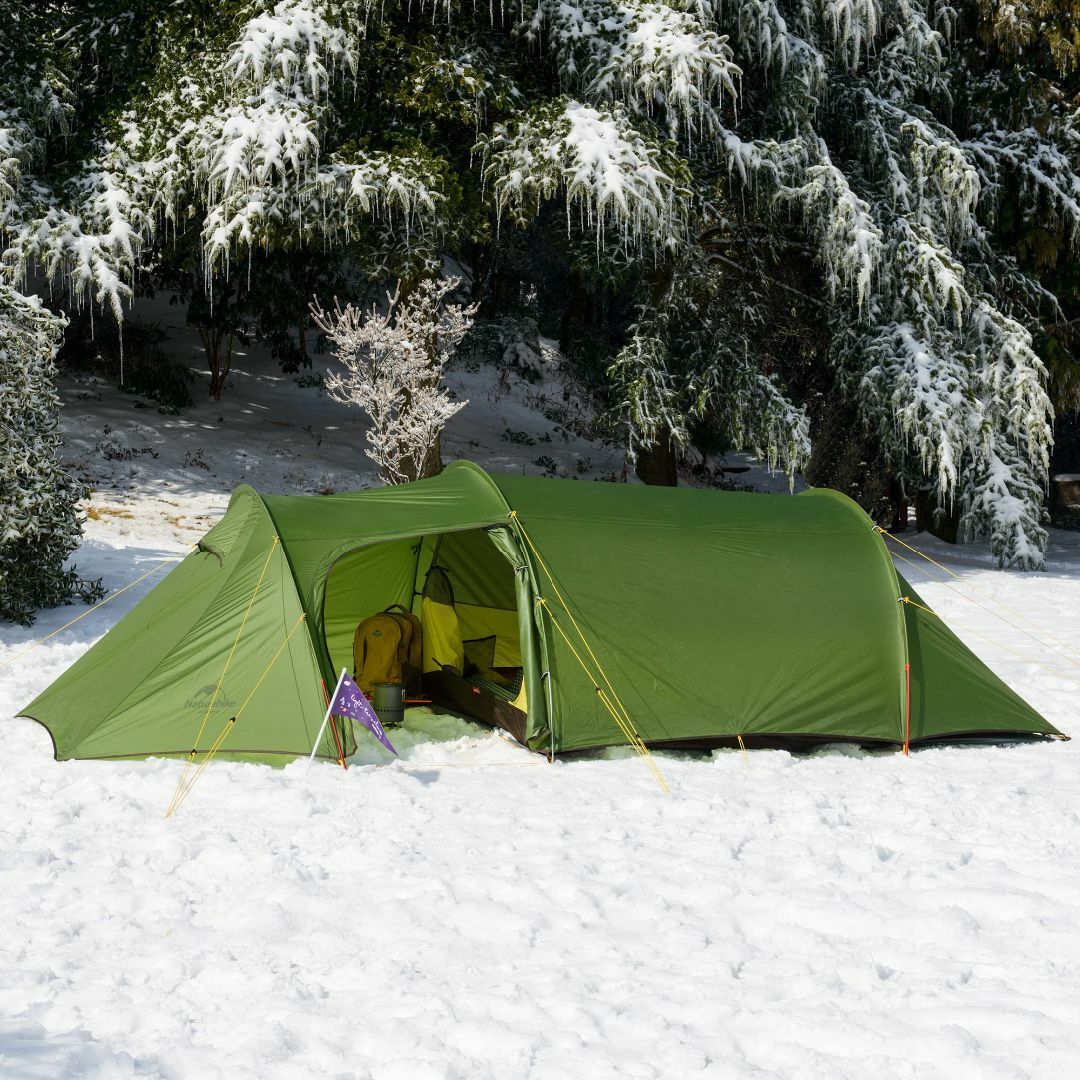 Naturehike公式ショップ テント 3人用 広い前室 ４シーズン 超軽量
