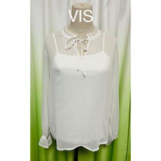 ヴィス(ViS)の♡VIS シースルーシャツ&キャミset(シャツ/ブラウス(長袖/七分))