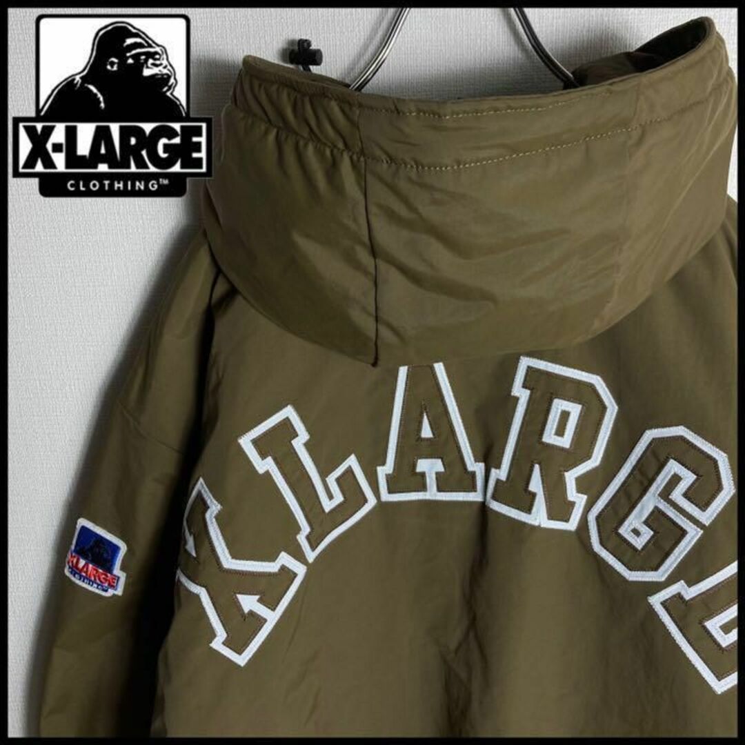 ラージ　xlarge NYLON PUFFER JACKETくれまぐ着用