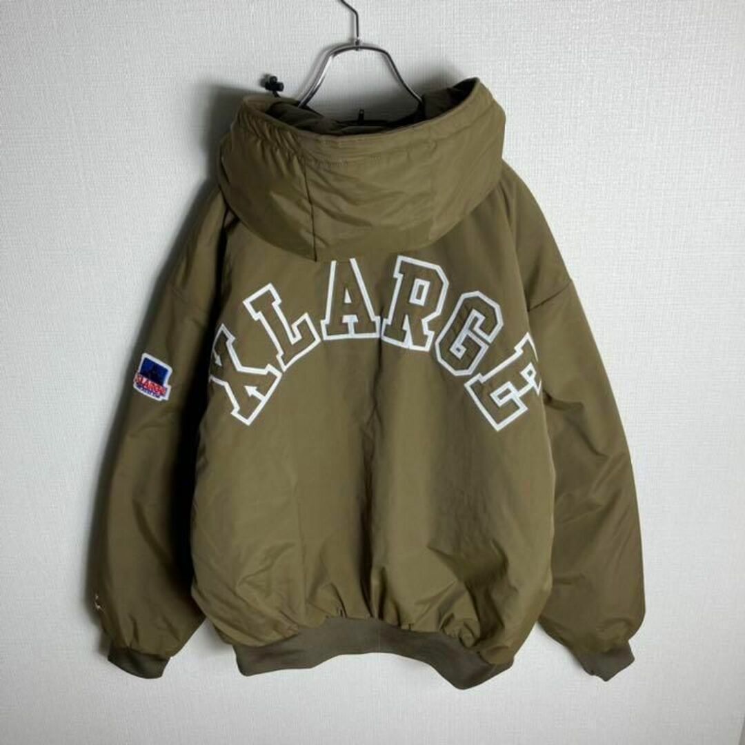 ラージ　xlarge NYLON PUFFER JACKETくれまぐ着用