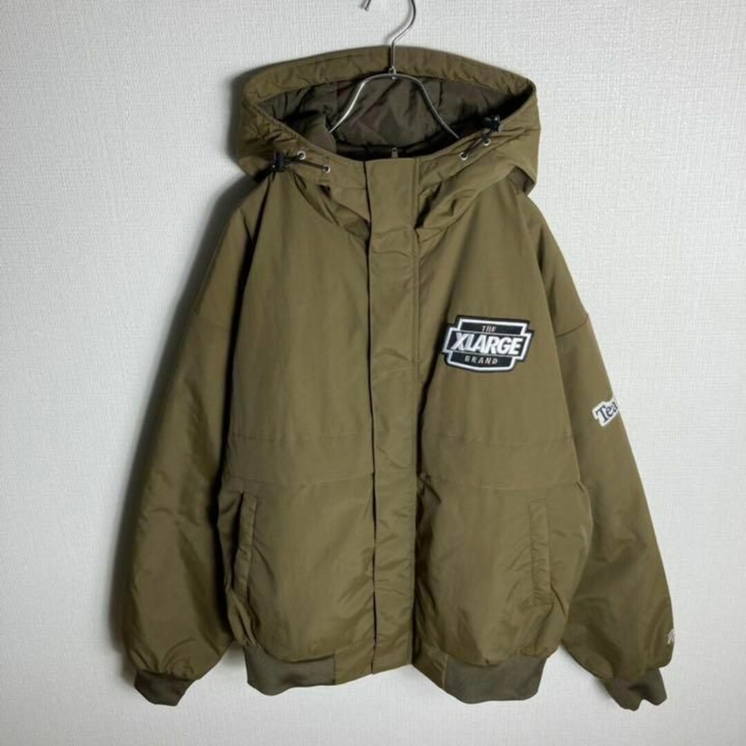 ラージ　xlarge NYLON PUFFER JACKETくれまぐ着用