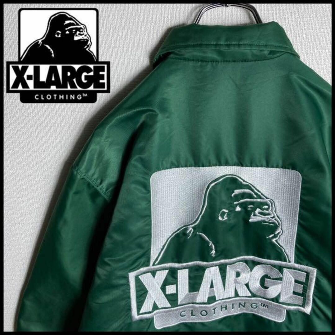 XLARGE - 【人気カラー】エクストララージ ビッグ刺繍ロゴ入りコーチ