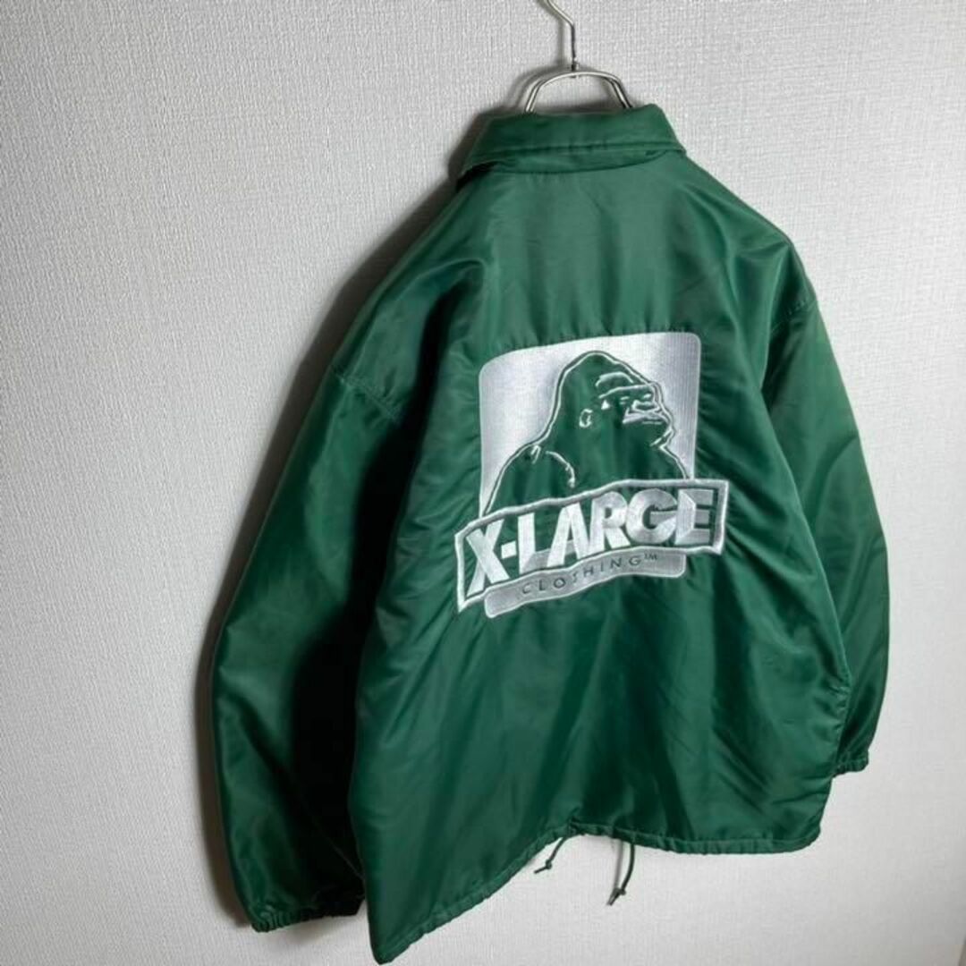 XLARGE - 【人気カラー】エクストララージ ビッグ刺繍ロゴ入りコーチ