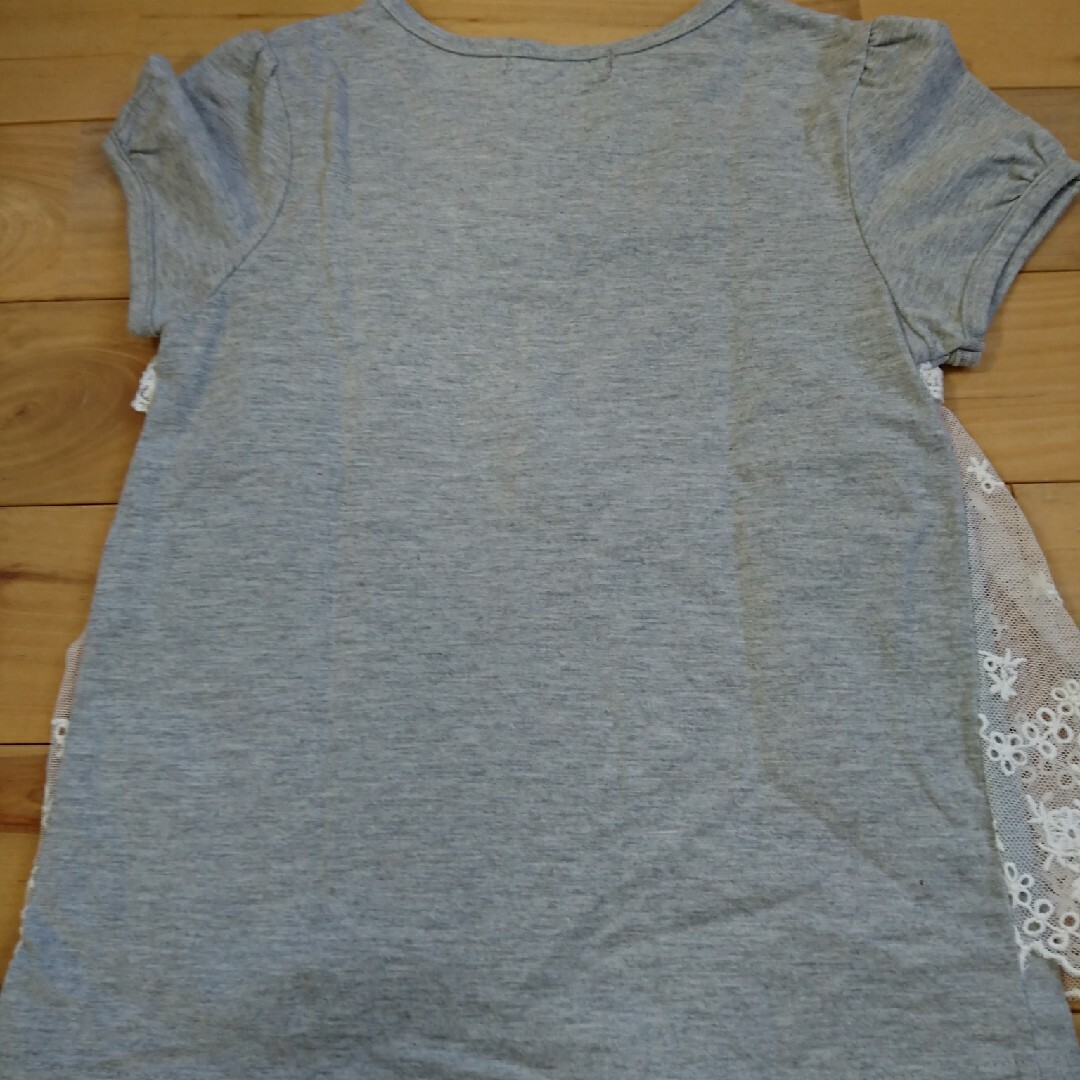 UNIQLO(ユニクロ)の女の子 130cm フクスケトッブス&ユニクロパンツ キッズ/ベビー/マタニティのキッズ服女の子用(90cm~)(Tシャツ/カットソー)の商品写真