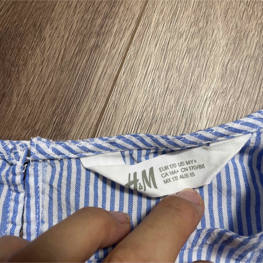 H&M カットソー キッズ/ベビー/マタニティのキッズ服女の子用(90cm~)(Tシャツ/カットソー)の商品写真