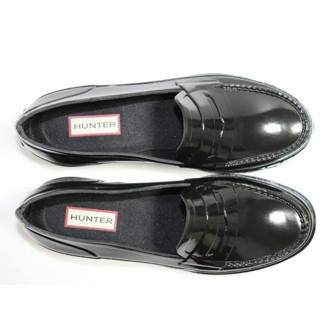 HUNTER(ハンター)の新品 本物 HUNTER ローファー 靴 ハンター WFF1095RGL UK4 レディースの靴/シューズ(ローファー/革靴)の商品写真