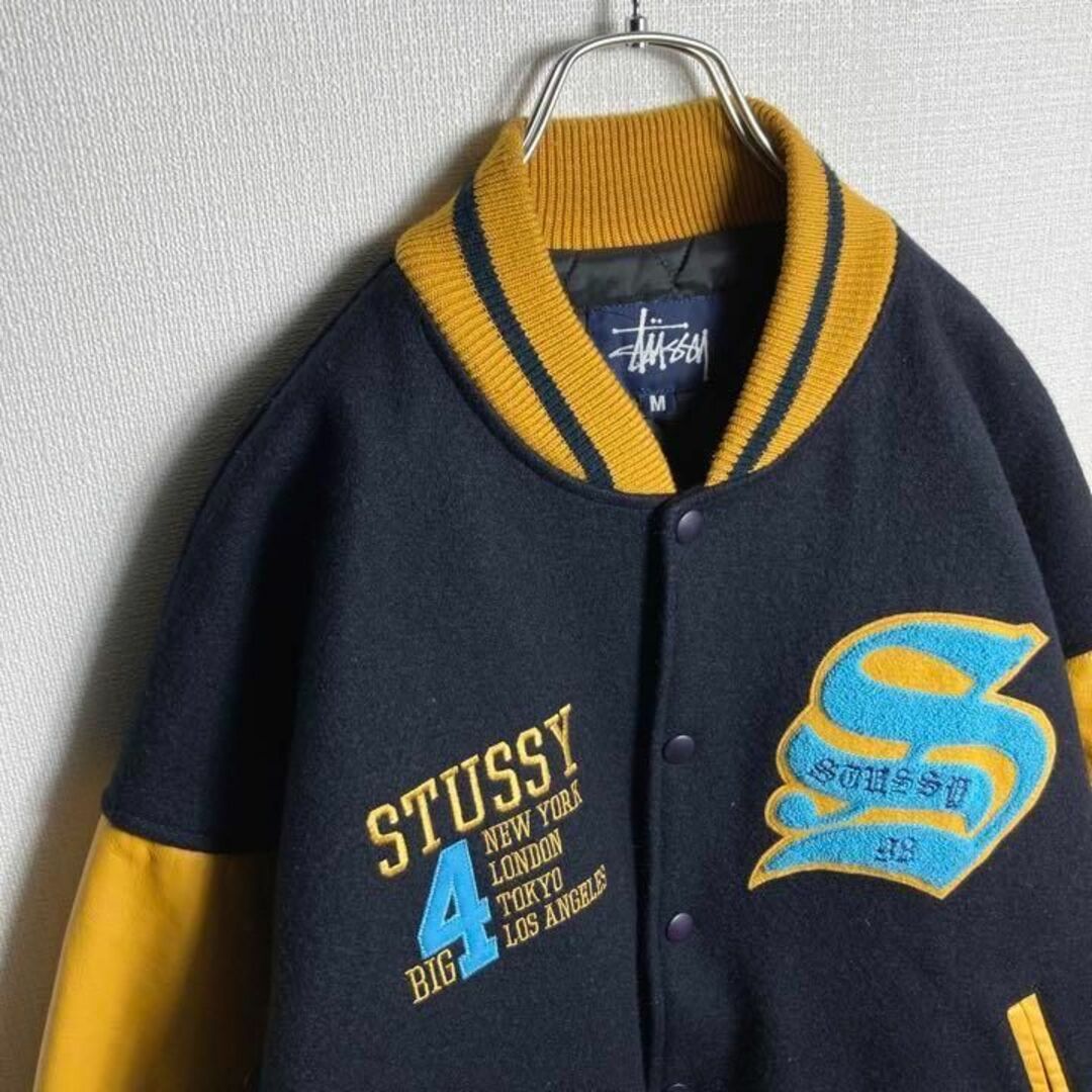 oldstussy big4 大都市限定　スタジャン　L