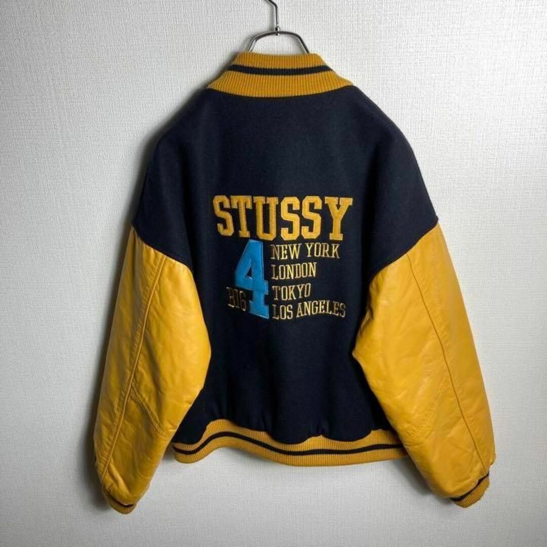 oldstussy big4 大都市限定　スタジャン　L