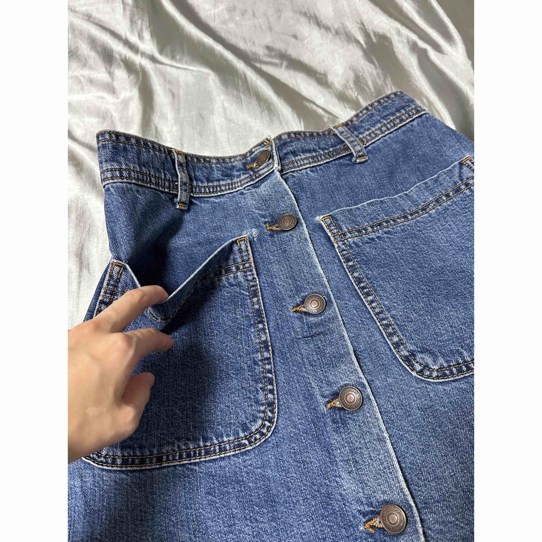 ZARA(ザラ)のZARA／デニムスカート レディースのスカート(ミニスカート)の商品写真