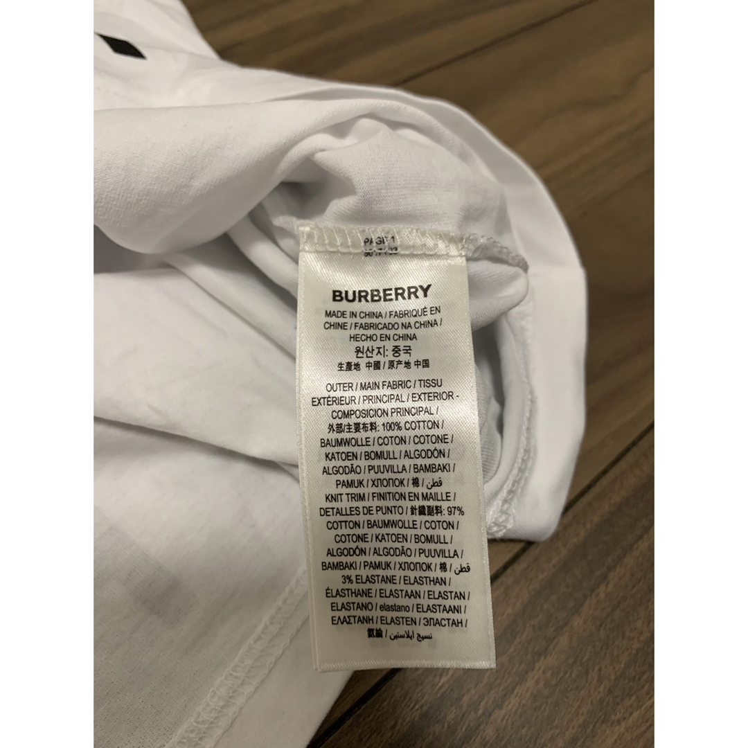 BURBERRY(バーバリー)のBURBERRY バーバリー 20SS ロゴプリントＴシャツ M メンズのトップス(Tシャツ/カットソー(半袖/袖なし))の商品写真