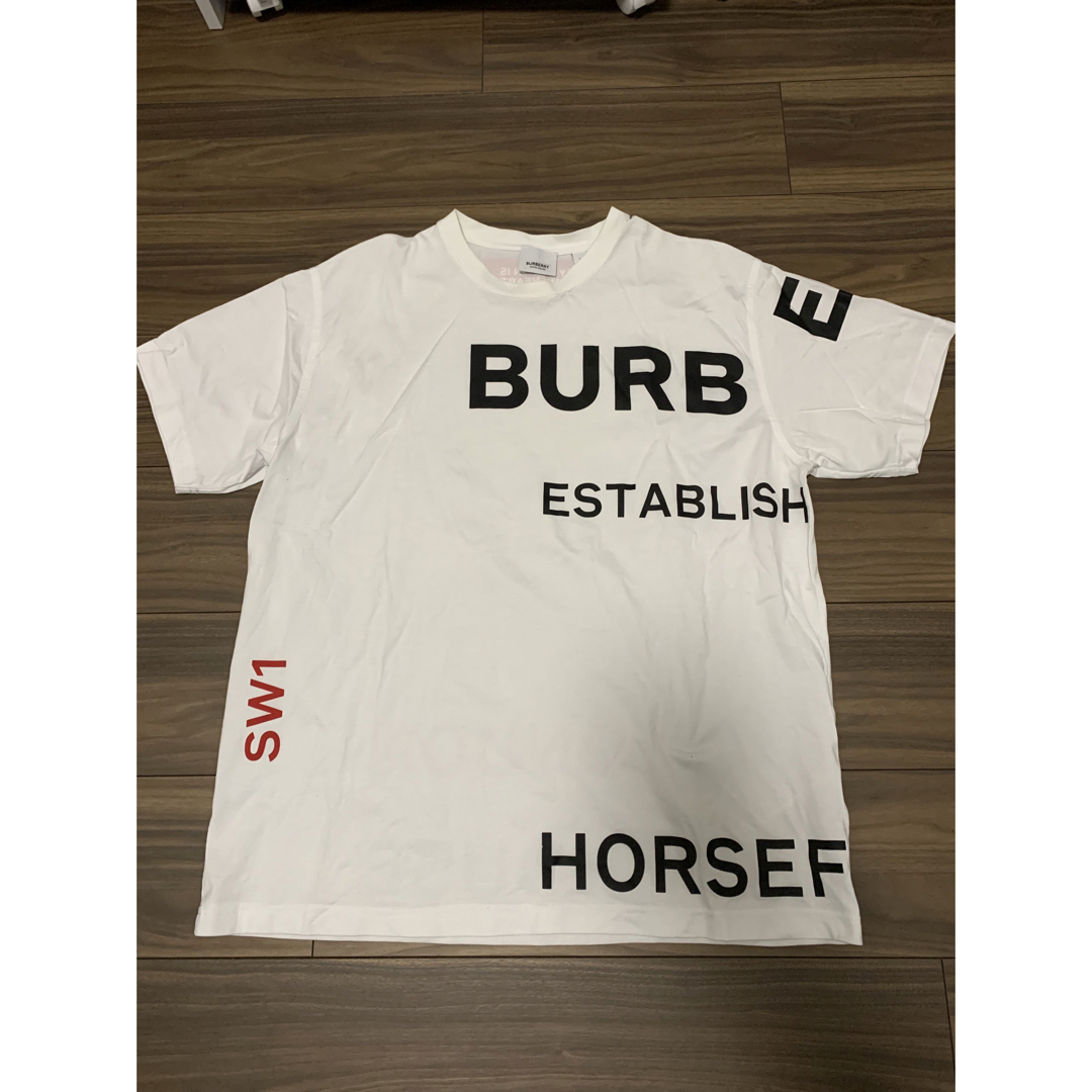 BURBERRY(バーバリー)のBURBERRY バーバリー 20SS ロゴプリントＴシャツ M メンズのトップス(Tシャツ/カットソー(半袖/袖なし))の商品写真
