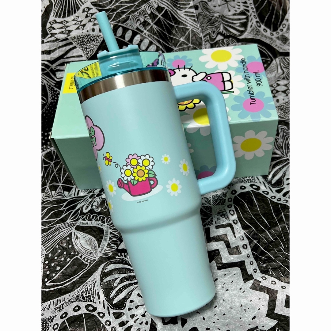 海外限定　日本未発売　タイ　サンリオ　kitty   30oz   タンブラー