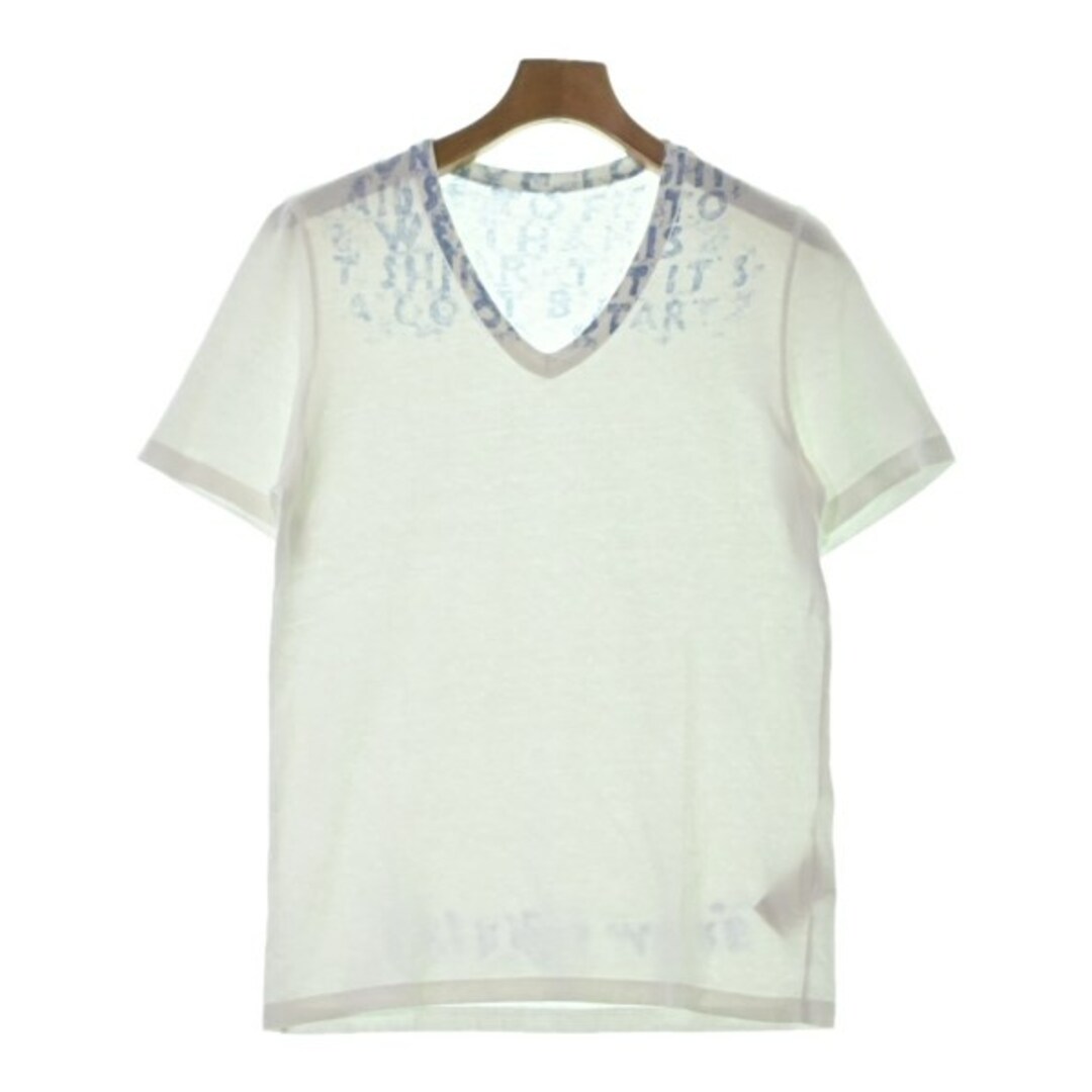 Maison Margiela Tシャツ・カットソー S 白x水色