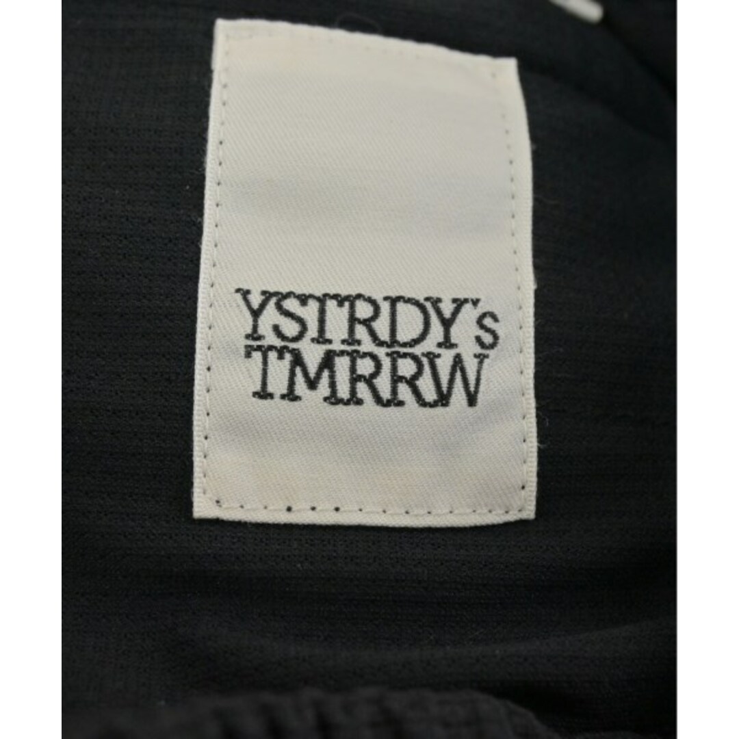 YSTRDY's TMRRW(イエスタデイズトゥモロー)のYSTRDY'S TMRRW イエスタデイトゥモロー クロップドパンツ S 黒 【古着】【中古】 メンズのパンツ(その他)の商品写真