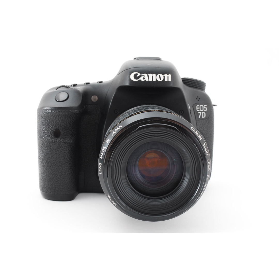 デジタル一眼キャノン Canon EOS 7D Mark II標準&望遠ダブルレンズセット