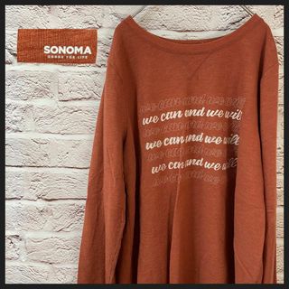 ソノマ(sonoma)のSONOMA ロンT トレーナー メンズ　レディース　[ XL ](スウェット)