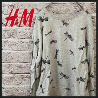 エイチアンドエム(H&M)のh&m ロンT トレーナー メンズ　レディース　[ L ](Tシャツ(長袖/七分))