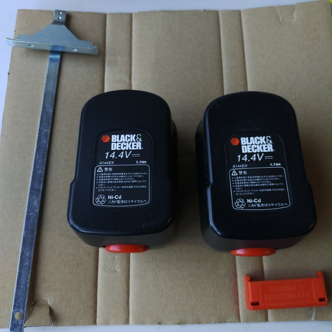 送料無料　実働　BLACK＆DECKER 14.4V充電式丸ノコ　SX7500