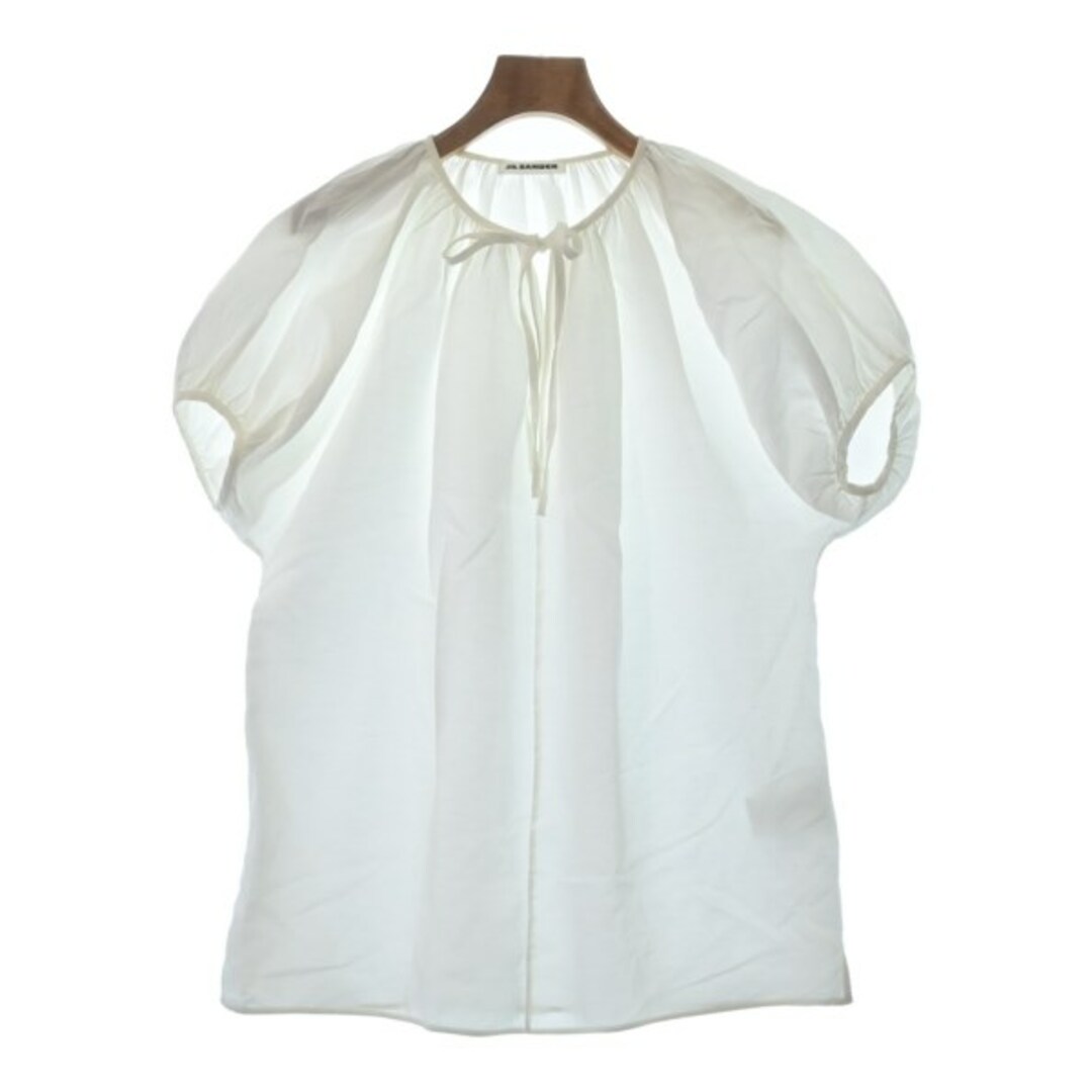 JIL SANDER - JIL SANDER ジルサンダー ブラウス 34(XXS位) 白 JIL SANDER - JIL SANDER ジルサンダー ブラウス 34(XXS位) 白