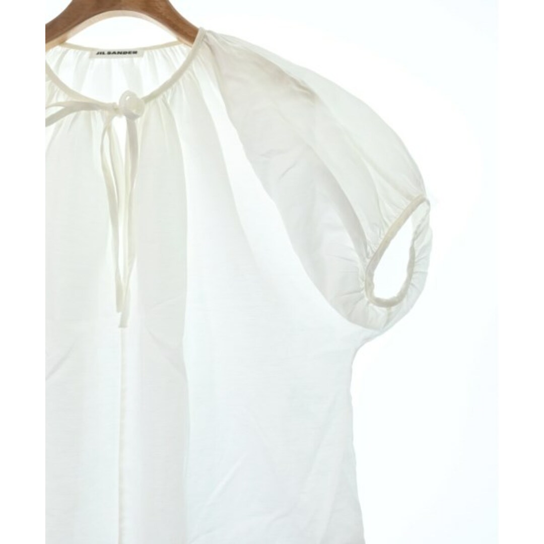 JIL SANDER - JIL SANDER ジルサンダー ブラウス 34(XXS位) 白 JIL SANDER - JIL SANDER ジルサンダー ブラウス 34(XXS位) 白
