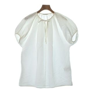 ジルサンダー(Jil Sander)のJIL SANDER ジルサンダー ブラウス 34(XXS位) 白 【古着】【中古】(シャツ/ブラウス(長袖/七分))