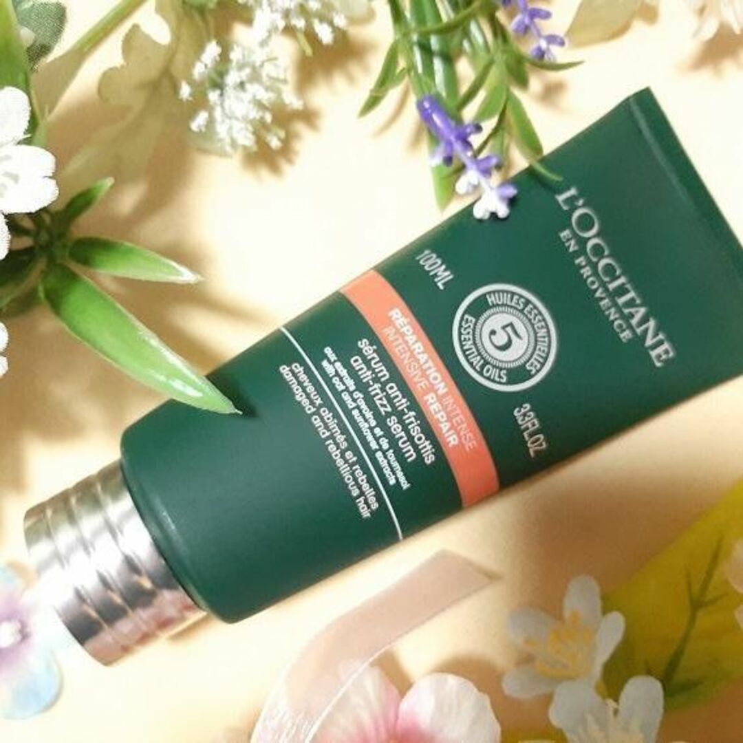 L'OCCITANE(ロクシタン)の【新品未使用】ロクシタン ファイブハーブス リペアリング ヘアミルクセラム コスメ/美容のヘアケア/スタイリング(トリートメント)の商品写真