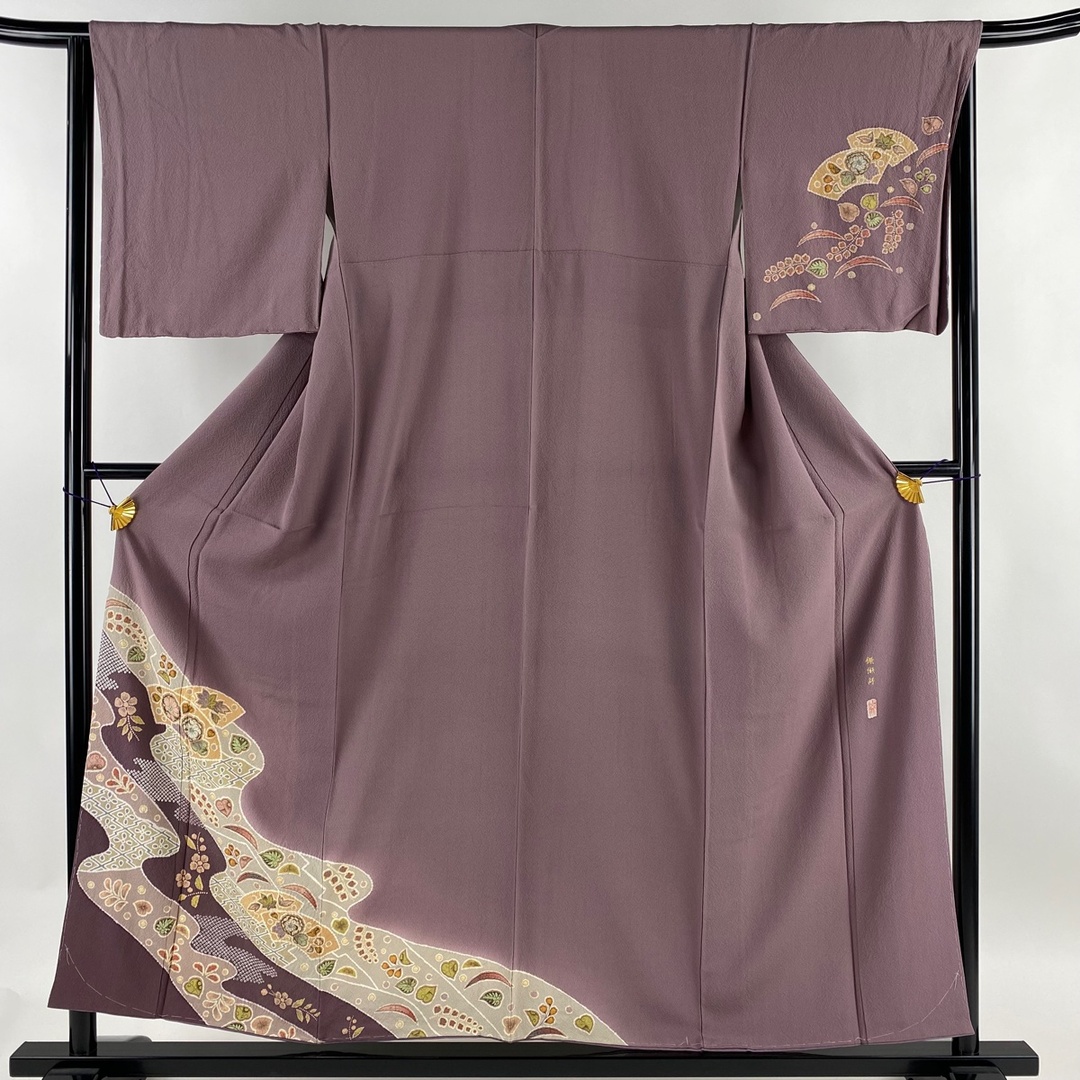 付下げ 身丈155.5cm 裄丈65cm 正絹 名品 【中古】 | フリマアプリ ラクマ
